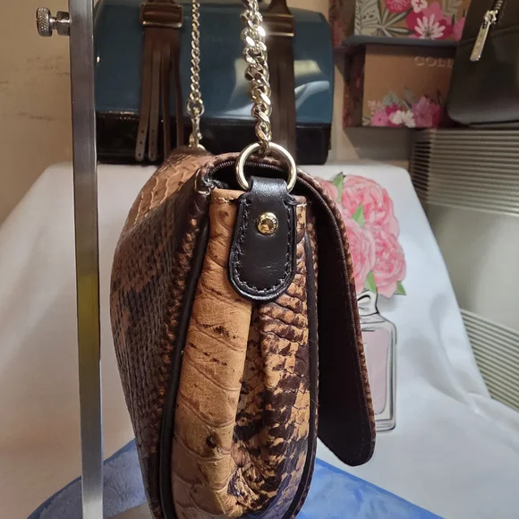 💥LOW START Coach Mini Ruby Python Crossbody - Picture 4 of 10